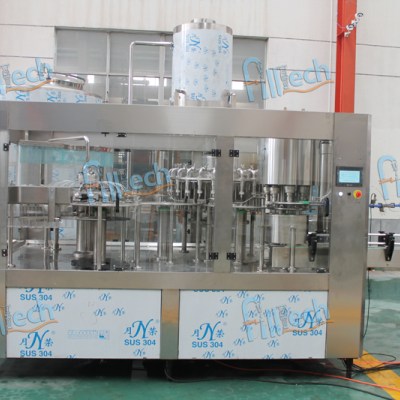Full-auto fruit juice processing and filling machine