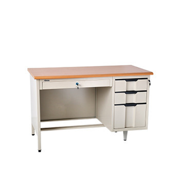 high end hot sell simple OEM&ODM school furniture office table with 3 drawers