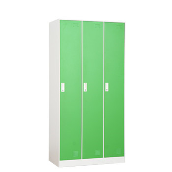 High quality modern design 3 door metal clothes cabinet