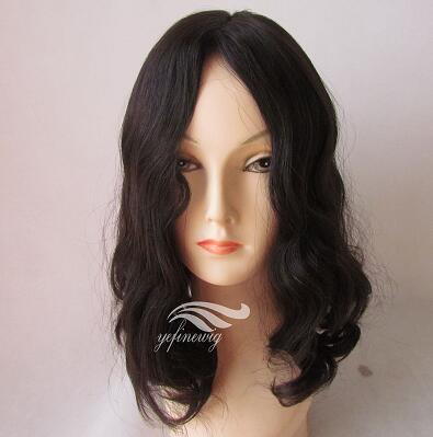Human Hair  Bob Wig Prosthesis /system for Alopecia/chemo suffers