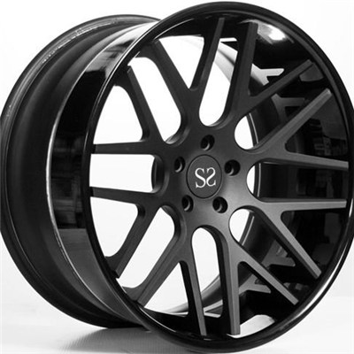 Gloss Black 3 Piece Forged Wheels