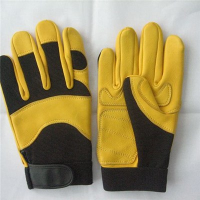 Hot Sell High Quality Warm Black Protective Mechanical Motorcycle Gloves