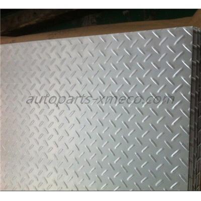 Embossed SS304 Chequered Plate/Checker Plate Steel/Diamond Plate Steel