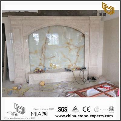Chinese Nature Multicolor Marble Backgrounds For Hall,Bathroom Wall Design