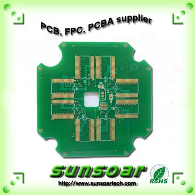 Professional Manufactur 2 Layer Thick Laminate EING Routing PCB