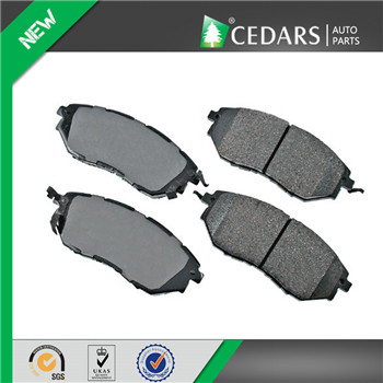 Excellenct Performace Front and Rear Brake Pad with SGS ISO 9001 Approved
