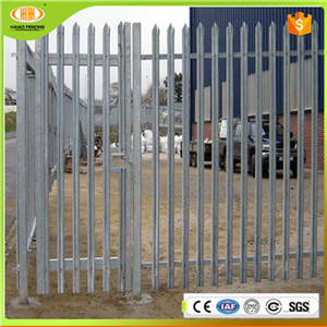 high security steel palisade fencing,second hand palisade fencing for sale with credit