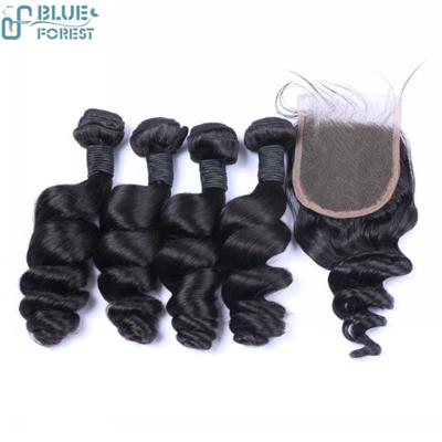 Fast Shipping Human Hair Extension Lace Hair Clousures