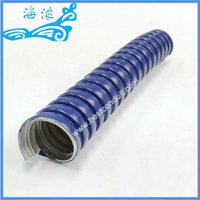 Blue PVC Coated Flexible Conduit