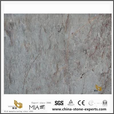 China Colorful Grey Jade Marble Slab For Villa Decoration