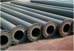 cast basalt lined steel pipe Mine tailings pipeline system for ash handling