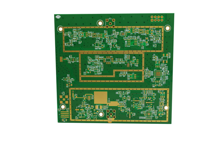 PCBs with copper filled micro vias
