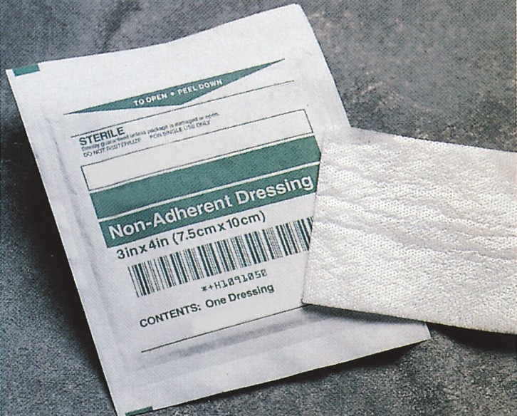 Hospital surgical wound dressing non adherent absorbent pad 