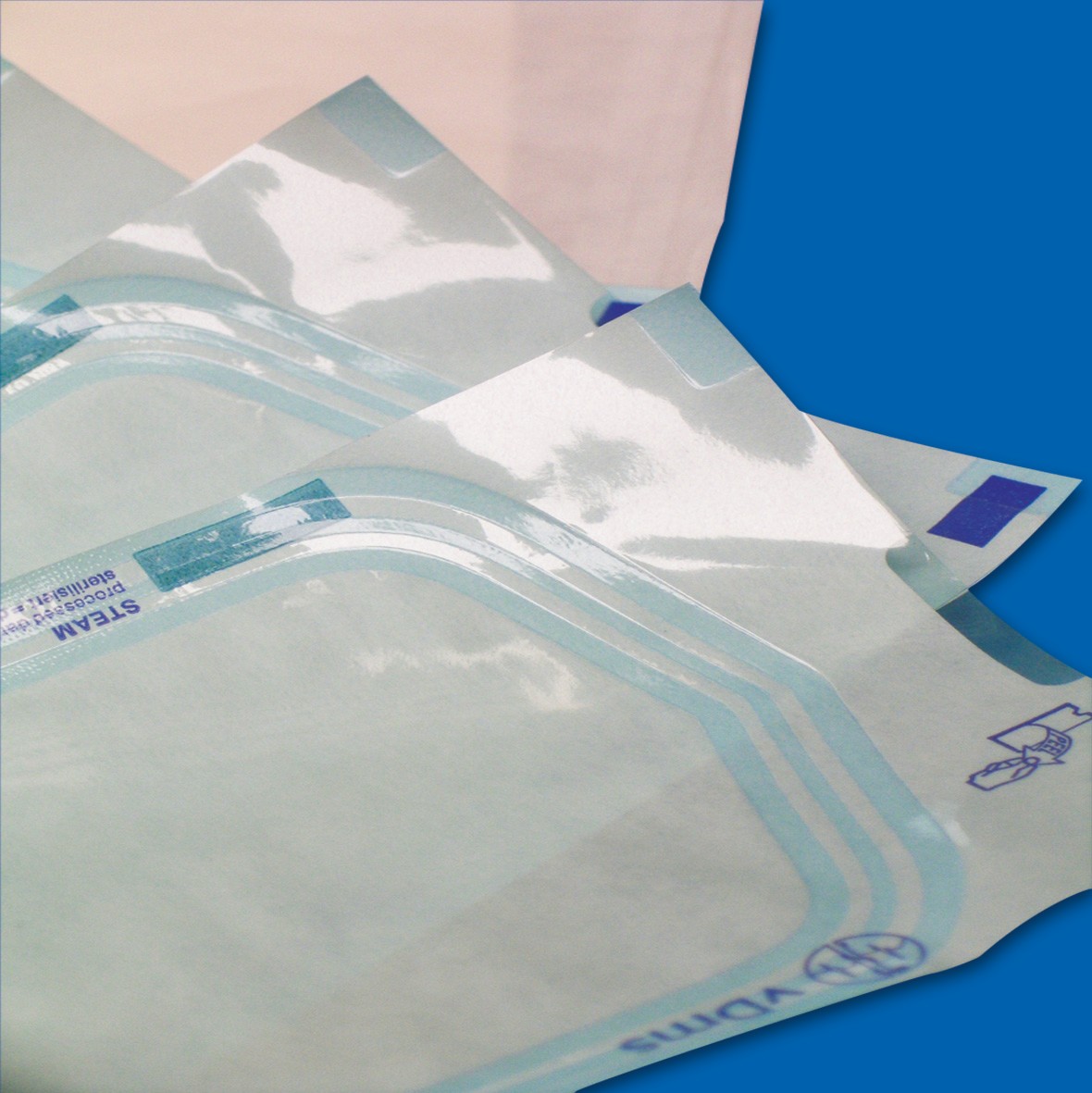 Easy-Peel Film to film  Pouch made of transparent film and available for gamma sterilization
