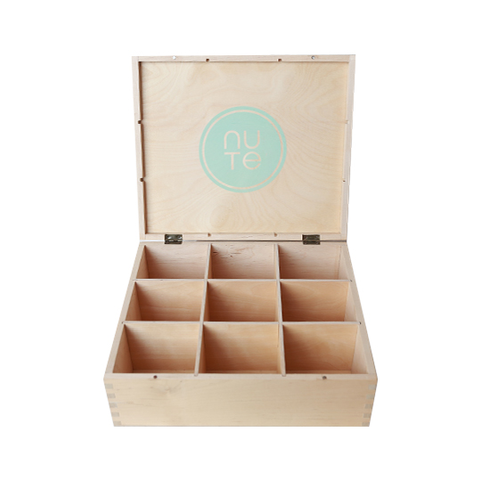 2017 Handmade natural wooden gift storage box  