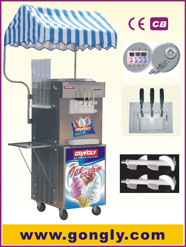 BQL-S33-1 soft serve ice cream making machine(CE)