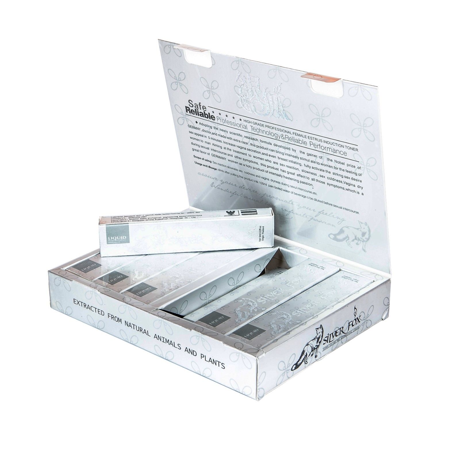 silver fox powder for women sex/ 12 sticks per box