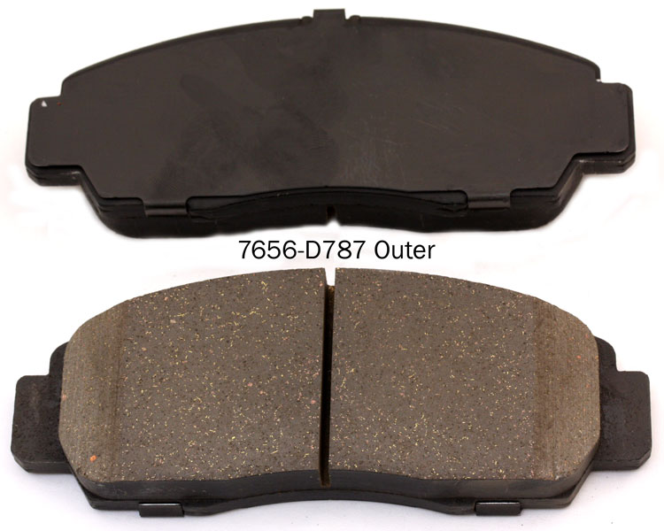 Auto Mobile Parts 45022-S7A-N00 brake pad for HONDA CIVIC ODYSSEY STREAM ACURA TL RL series brake pad manufacturer