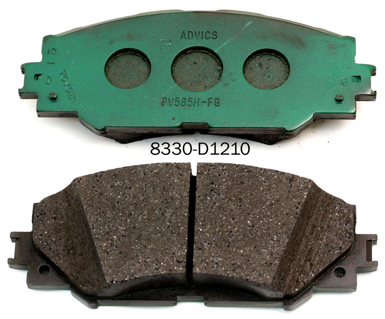 brake pads manufacturer for TOYOTA CORALLA YARIS PARIUS  brake pad factory in China
