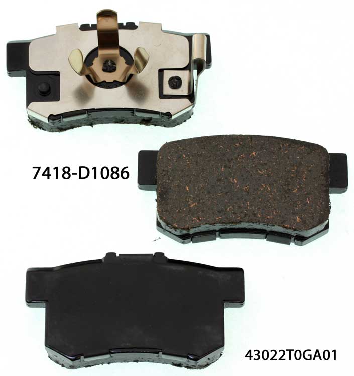 Car autos 43022-S9A-010 brake pad for HONDA Accord CR-V Crosstour Civic brake pad factory