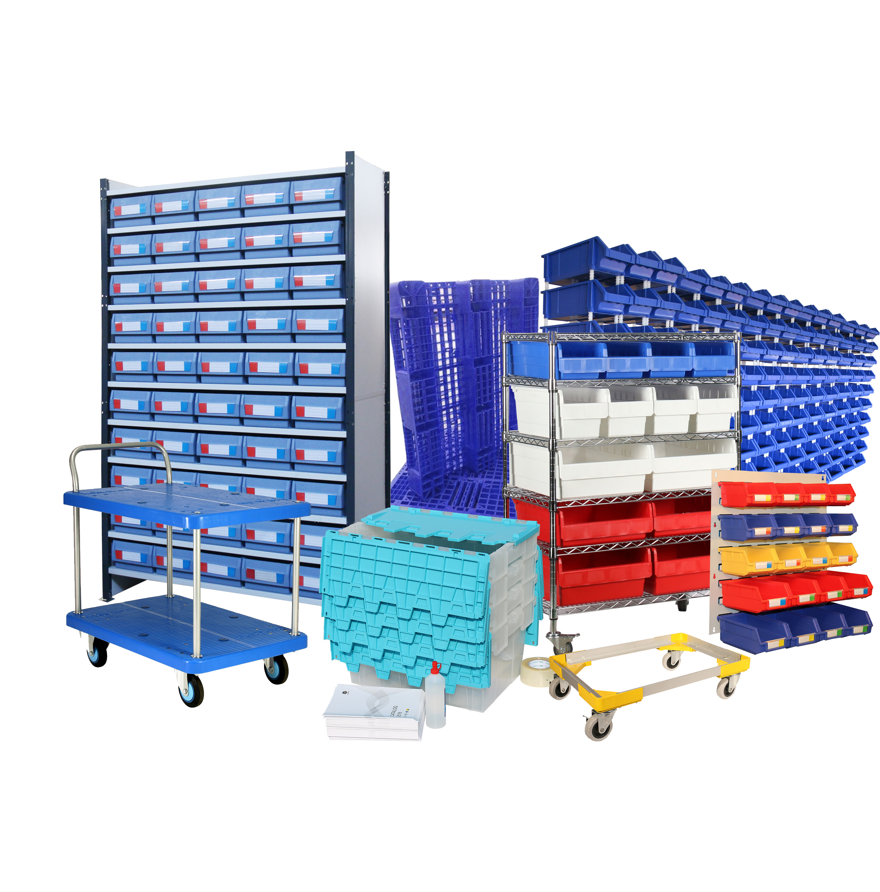 Storage handling and organization products manufacturer