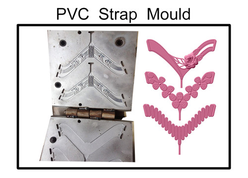 1/2/3 colors pvc strap upper mould