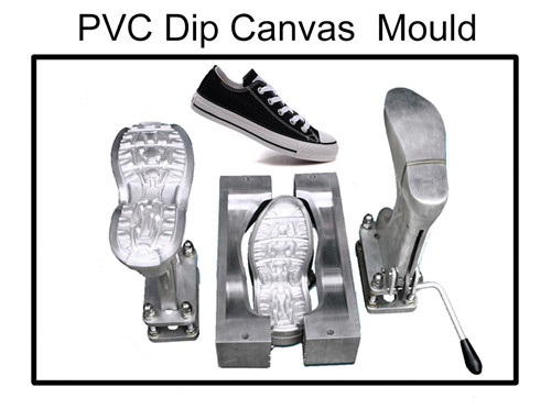 pvc dip canvas shoe mould