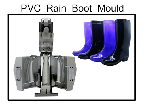 pvc rain boot mould and machine