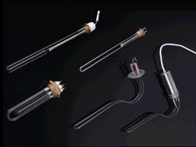 Heating elements for electric water heaters