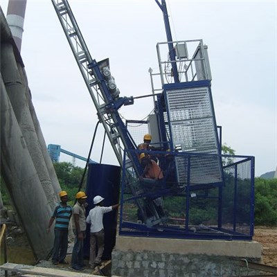 SCQ200 Variable Speed Customized Inclined Construction Hoist