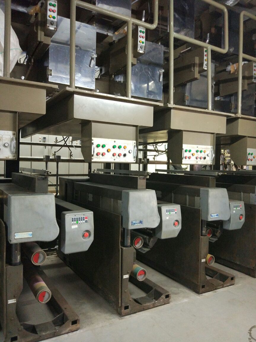 Bi-coponent composite spinning production line