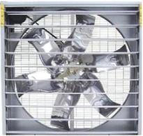 Good quality shuttered push-pull type ventilating fan for greenhouse/poultry house