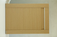 house use wood grain mdf cabinet door 