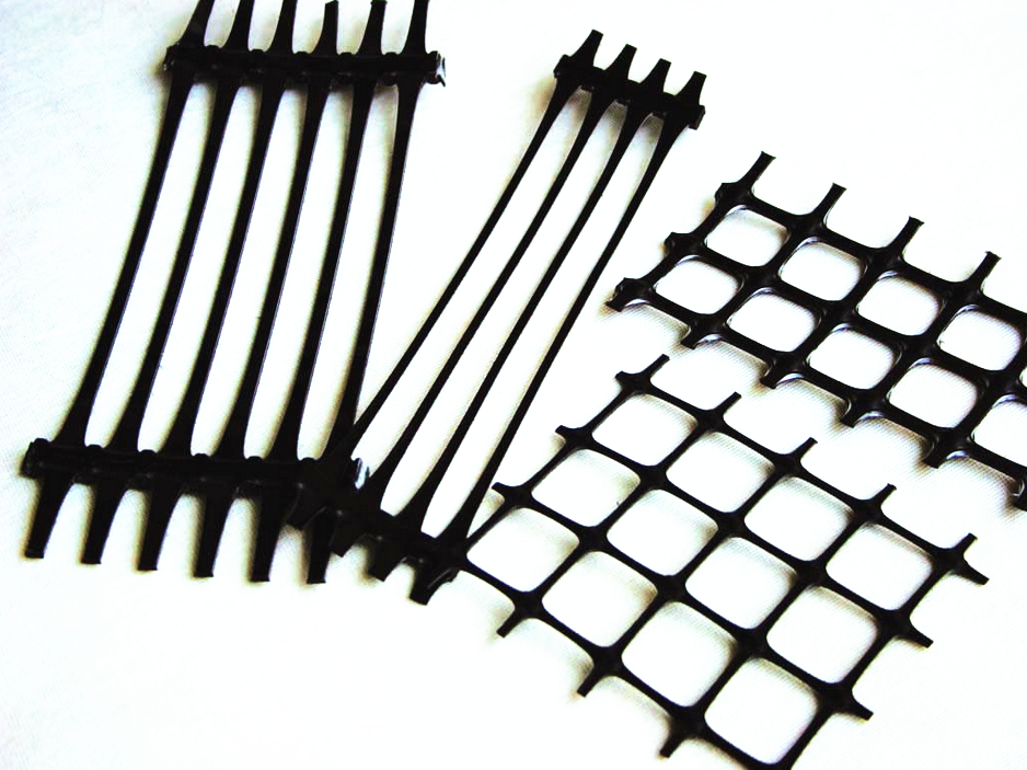 HDPE Uniaxial plastic geogrid