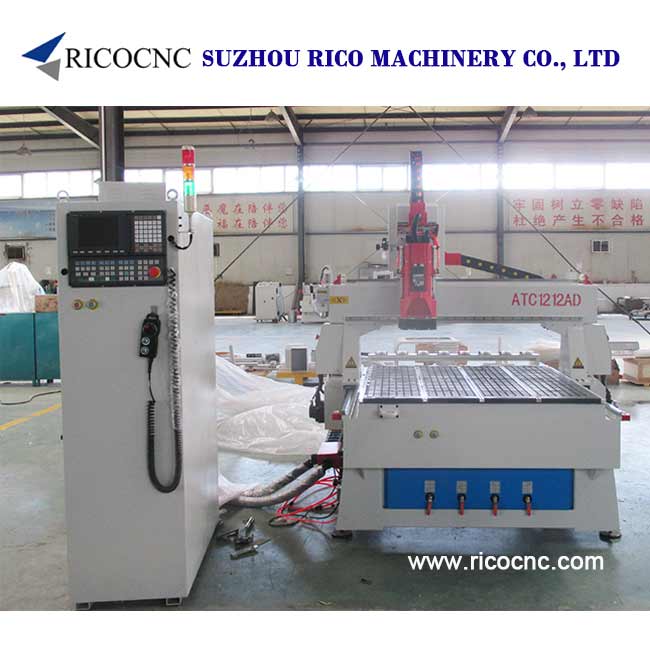  Automatic Tool Changer Machine CNC Router for Wood and Plastic Signs ATC1212AD