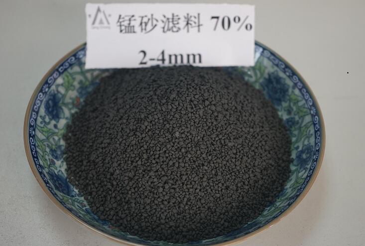 Chinese filter sand green sand MnO2 granule