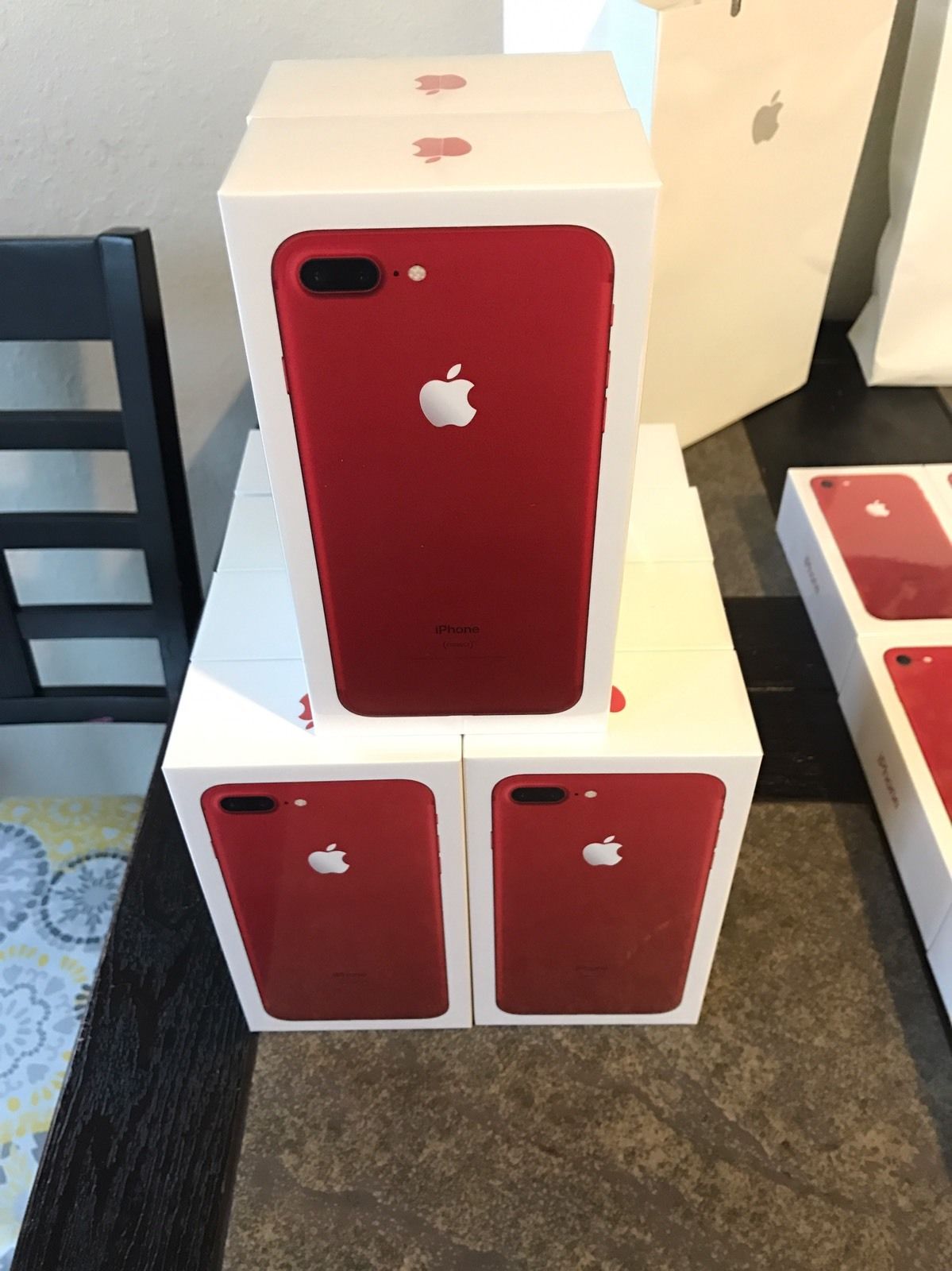 New Edition red Apple Iphone 7,7 plus
