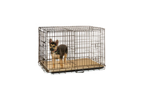 Foladble Metal Wire Dog Cage 24x17x20