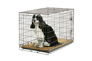 Foladble Metal Wire Dog Cage 36x23x26