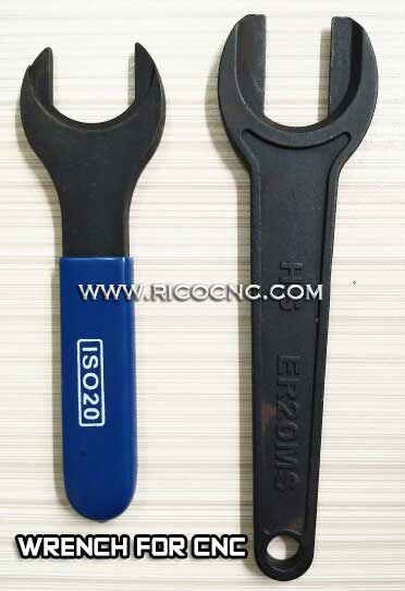 CNC Tool Holder Collet Wrench Chuck Spanner for Tighten and Remove Collet