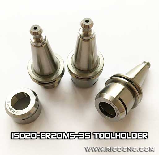 ISO20 ER Collet Chuck CNC Toolholders for CNC Routers