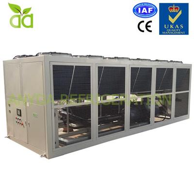 Air Cooled Brine Chiller For Ice Cream With -32C Outlet