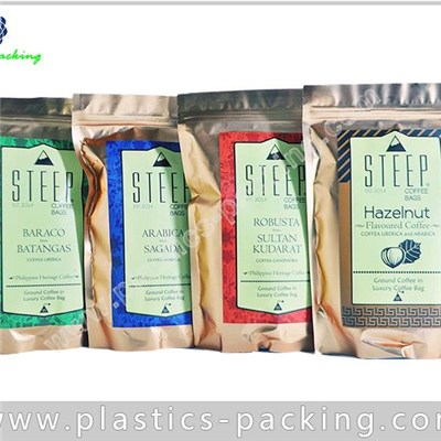 Flexible Printing Custom Ziplock Plastic Fishing Hook Packaging Bag Snack Use And Gravure Printing Surface Handling Stand Up Zipper Food Packaging Plastic Bag
