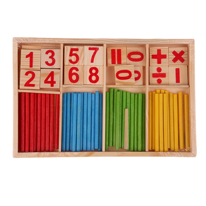 Early Learning Teaching Baby Educational Colorful Number Letter Paper Wood Fridge Magnet For Sale 