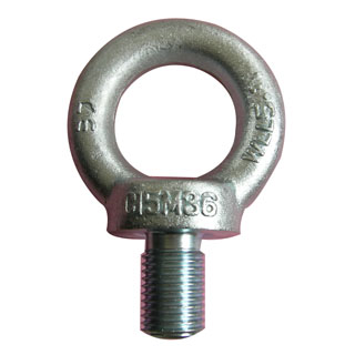 Drop Forged Steel Galvanized or Zinc Plated Eye bolt and Eye nut