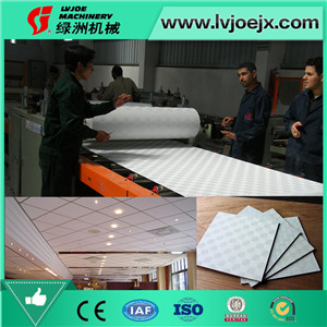 Gypsum Board Sheetrock PVC film or Paper Laminating Machine