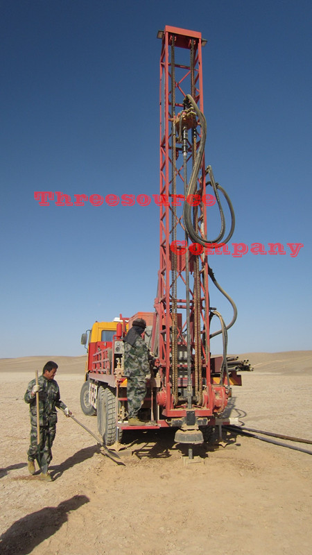 Truck mounted drilling rig TST-150