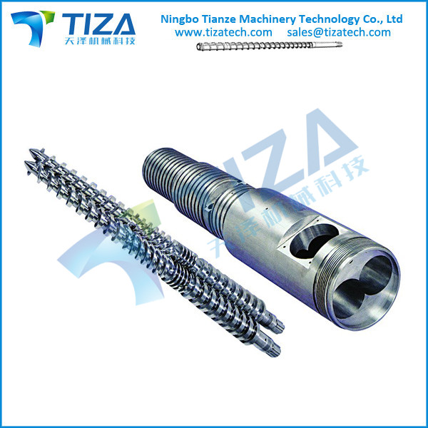 Conical Twin Screw and barrel for Plastic Machine
