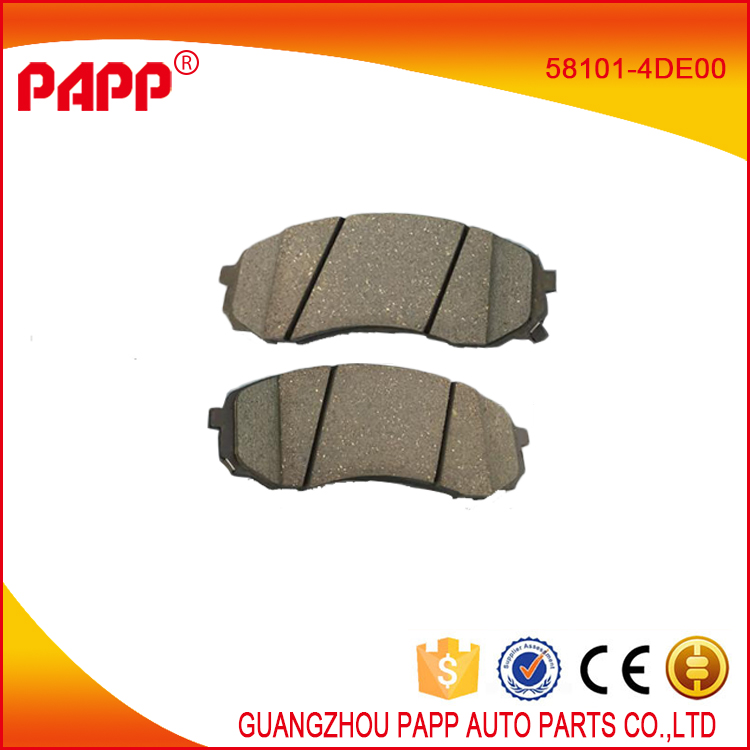 Автозапчасти керамика тормозные накладки для hyundai h1 oem 58101-4DE00