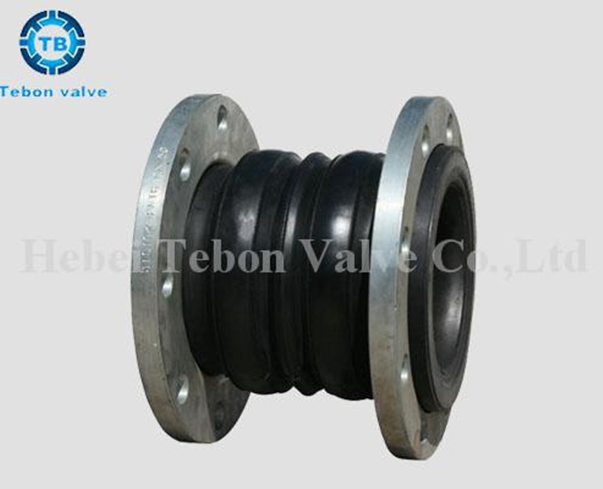 flanged rubber expansion flexible joints compensator  DN2 DN3 DN4